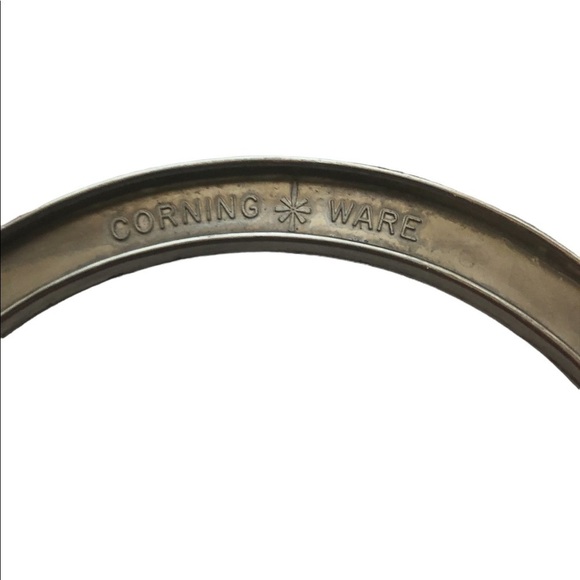 Vintage Set Corningware Casserole Dish Removable Handles and Serving Dish - Picture 5 of 6